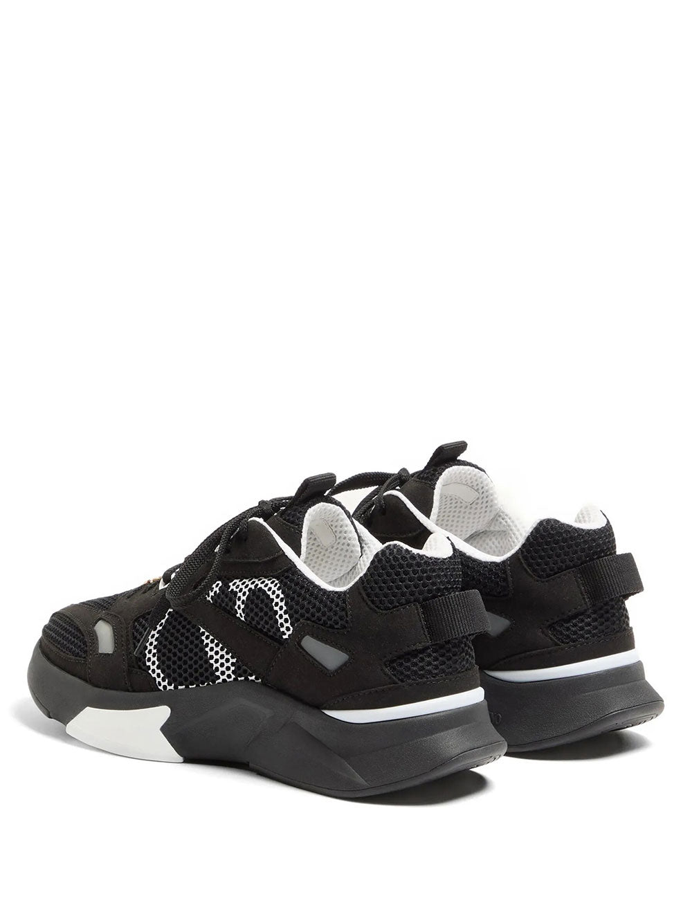 VALENTINO GARAVANI Demivee Sneakers In Mesh Fabric With Suede Inserts Women