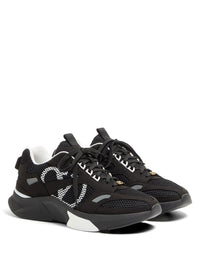 VALENTINO GARAVANI Demivee Sneakers In Mesh Fabric With Suede Inserts Women