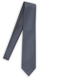 TOM FORD Geometric Pattern Silk Tie Women