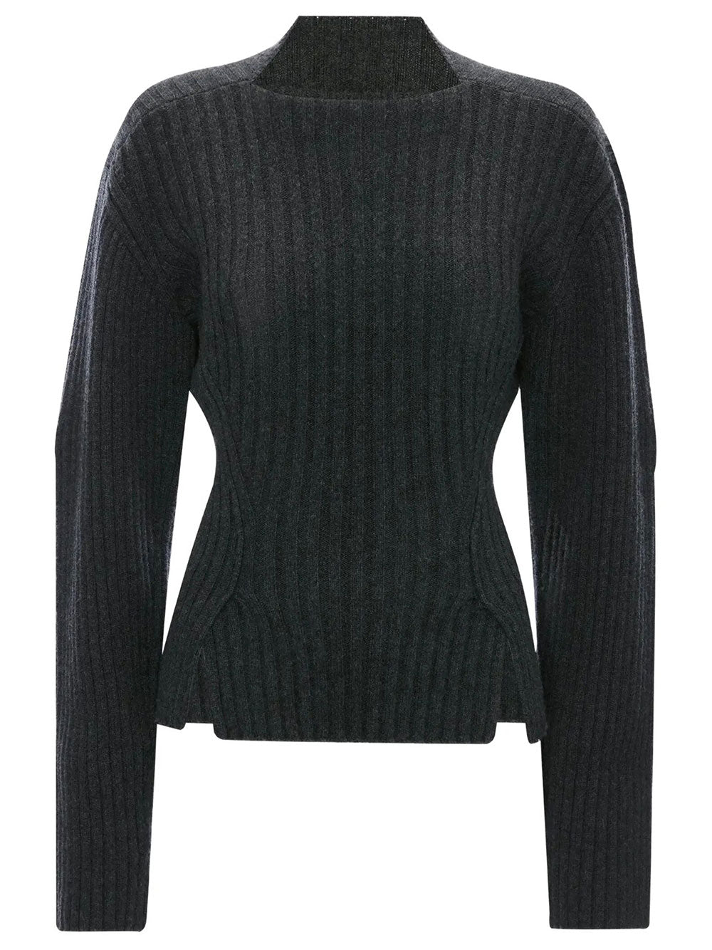 VICTORIA BECKHAM Victoria Beckham Women Ribbed Jumper In Merino Wool