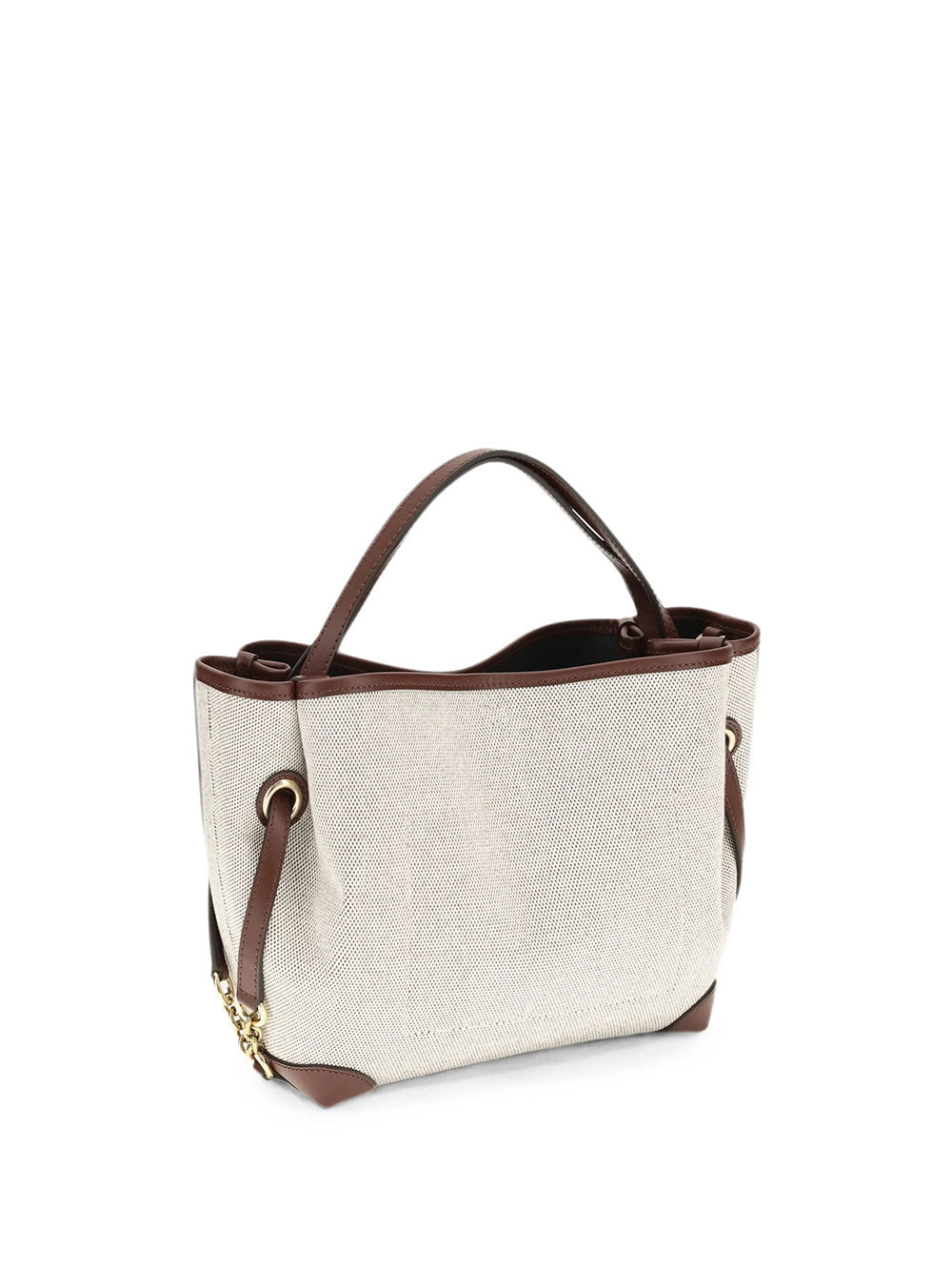 CHLOE Chloe Women Small Chloé Clover Double Carry Bag In Canvas