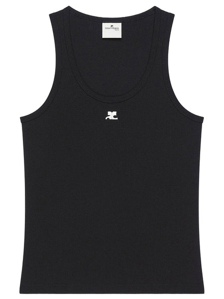 Courreges Women 90`S Rib Tank Top – Bluefly