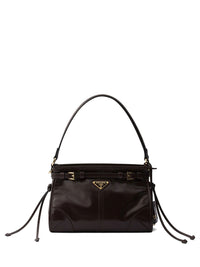 Prada Women Prada Bonnie Small Leather Handbag