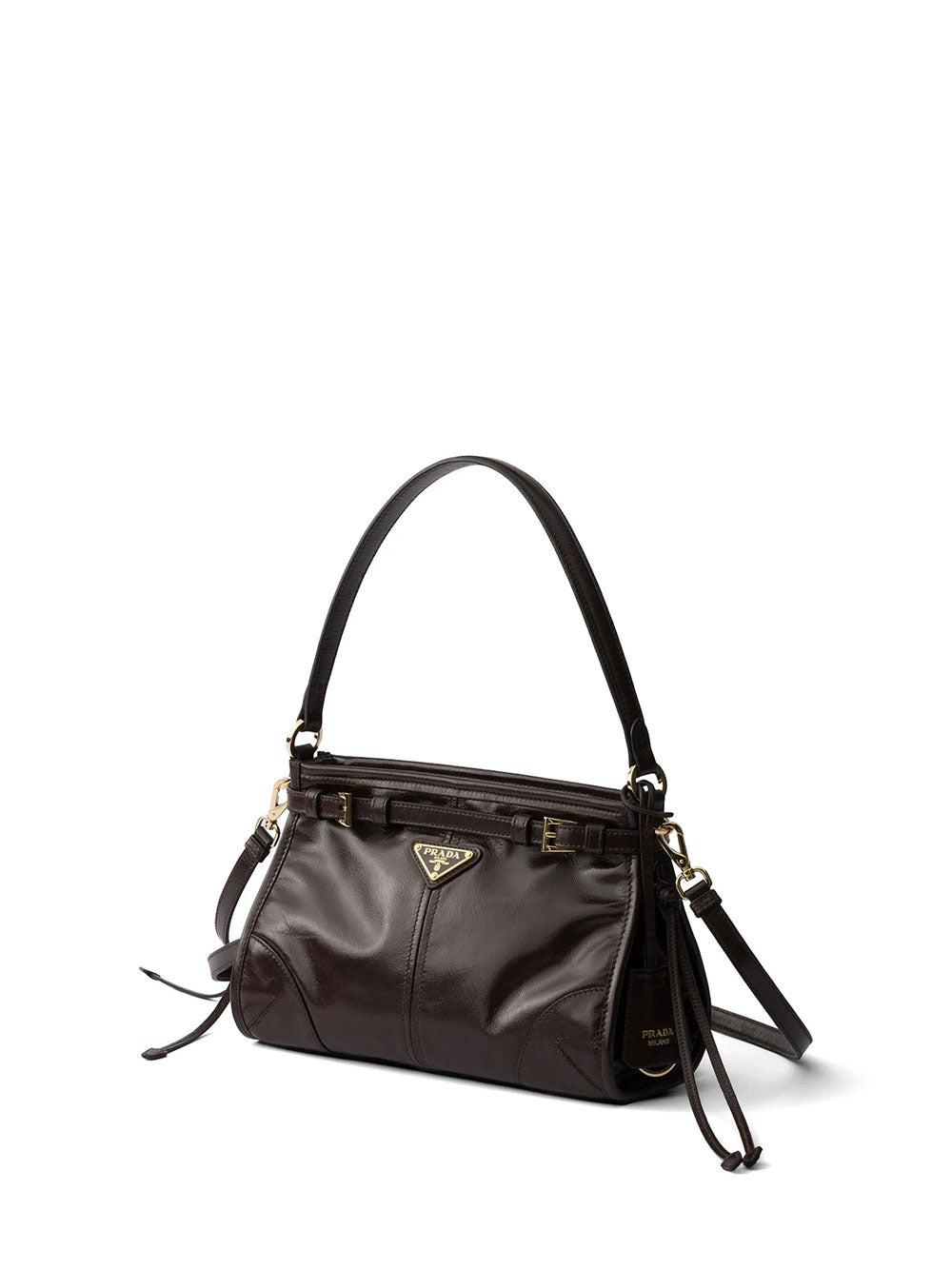 Prada Women Prada Bonnie Small Leather Handbag