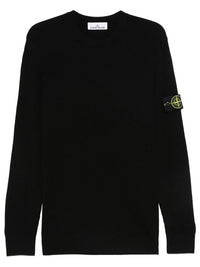 STONE ISLAND Stone Island Men Crewneck Sweater With Ribbed Trims