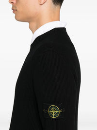 STONE ISLAND Stone Island Men Crewneck Sweater With Ribbed Trims