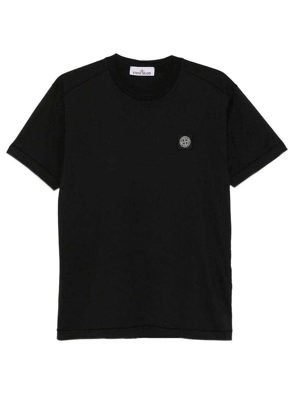 STONE ISLAND Slim Fit T-Shirt With Compass Badge Women