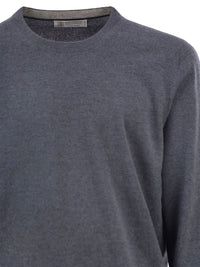 Brunello Cucinelli Men Cashmere Crew Neck Sweater