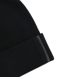 Brunello Cucinelli Women Ribbed Cashmere Knit Beanie With Monili Detail
