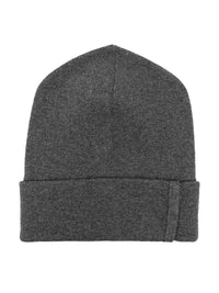 Brunello Cucinelli Women Ribbed Cashmere Knit Beanie With Monili Detail