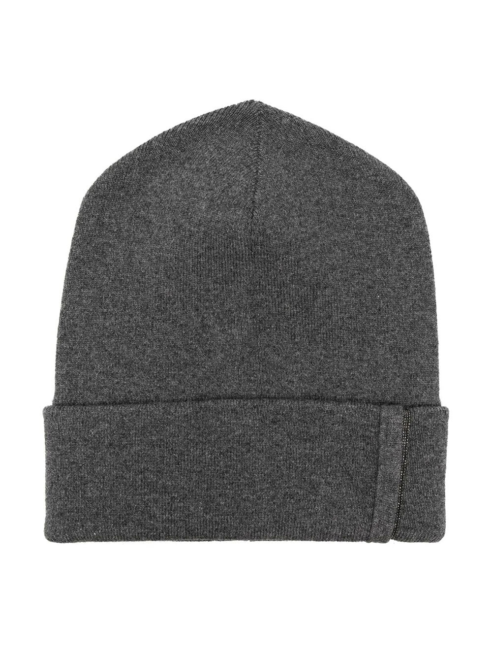 BRUNELLO CUCINELLI Ribbed Cashmere Knit Beanie With Monili Detail Women