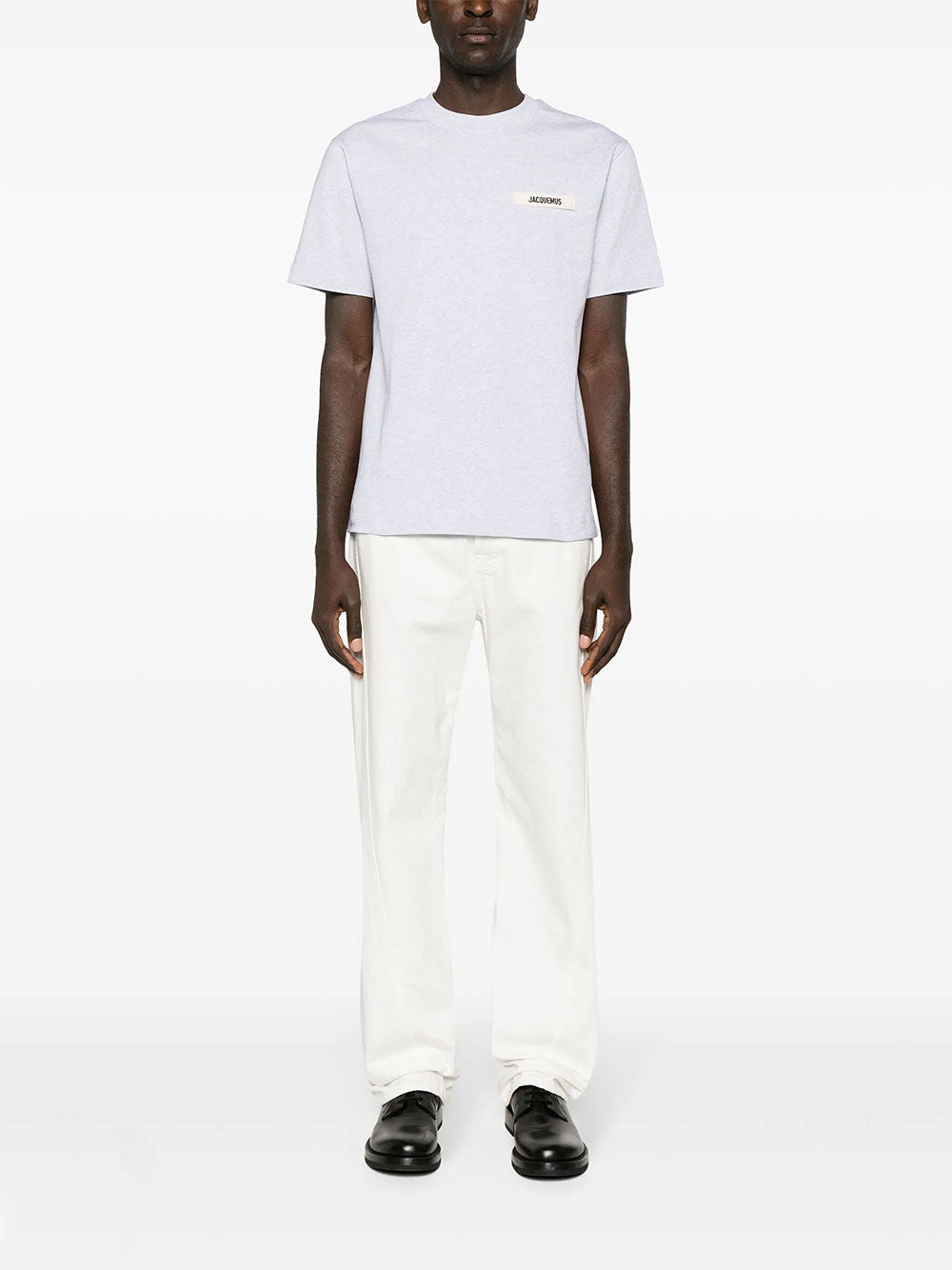 Jacquemus Men Le T-Shirt Gros Grain In Cotton