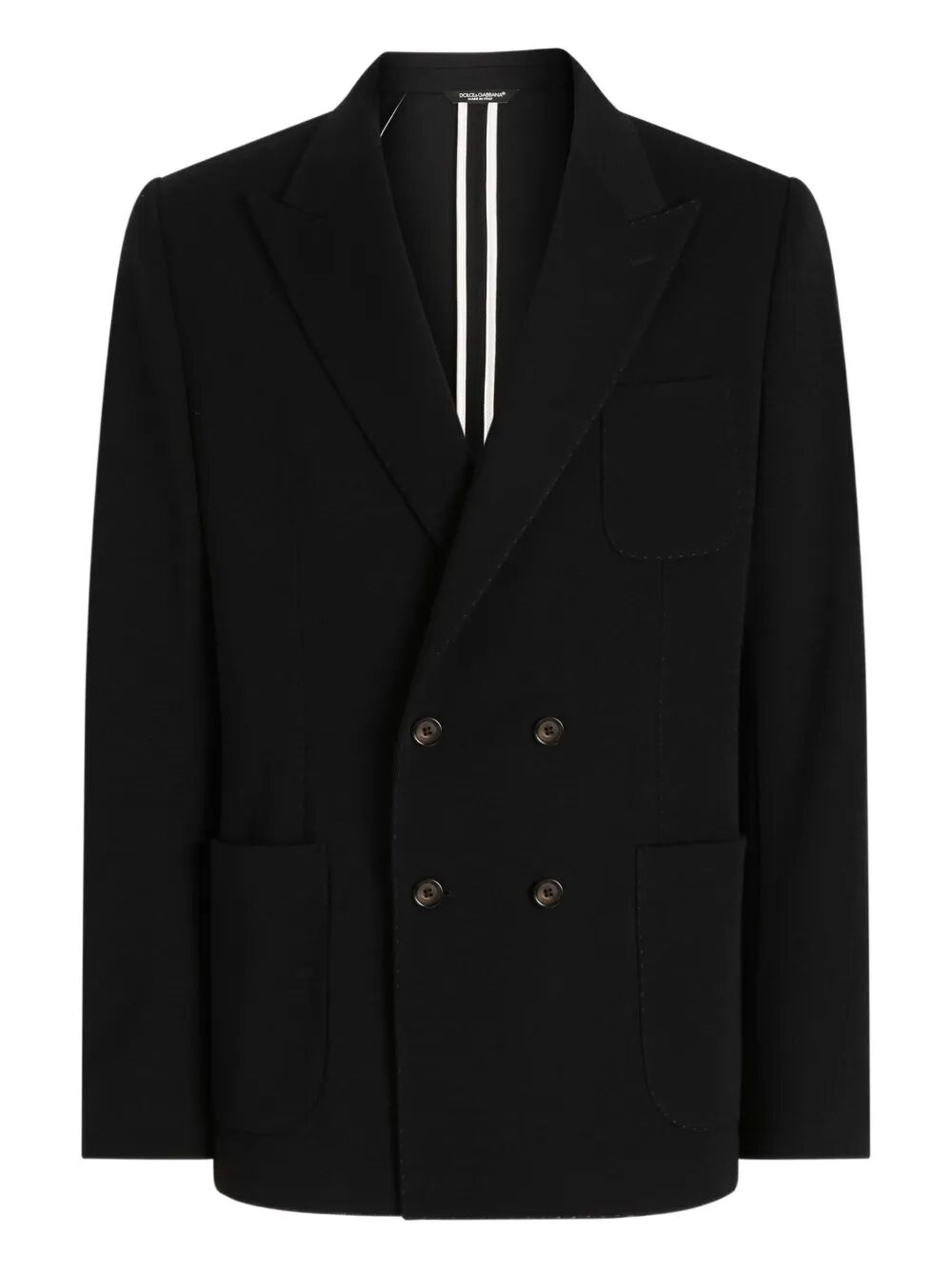 DOLCE & GABBANA Double-Breasted Wool Blazer Women