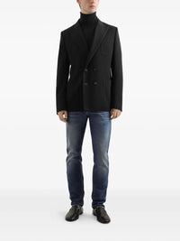 Dolce & Gabbana Men Double-Breasted Wool Blazer