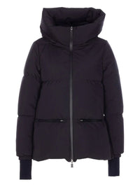HERNO 2Layers Hooded Short Down Jacket Women