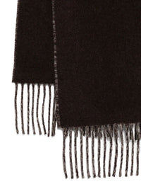 JACQUEMUS "L`Écharpe Jacquemus" In Lana Con Frange E Logo Women