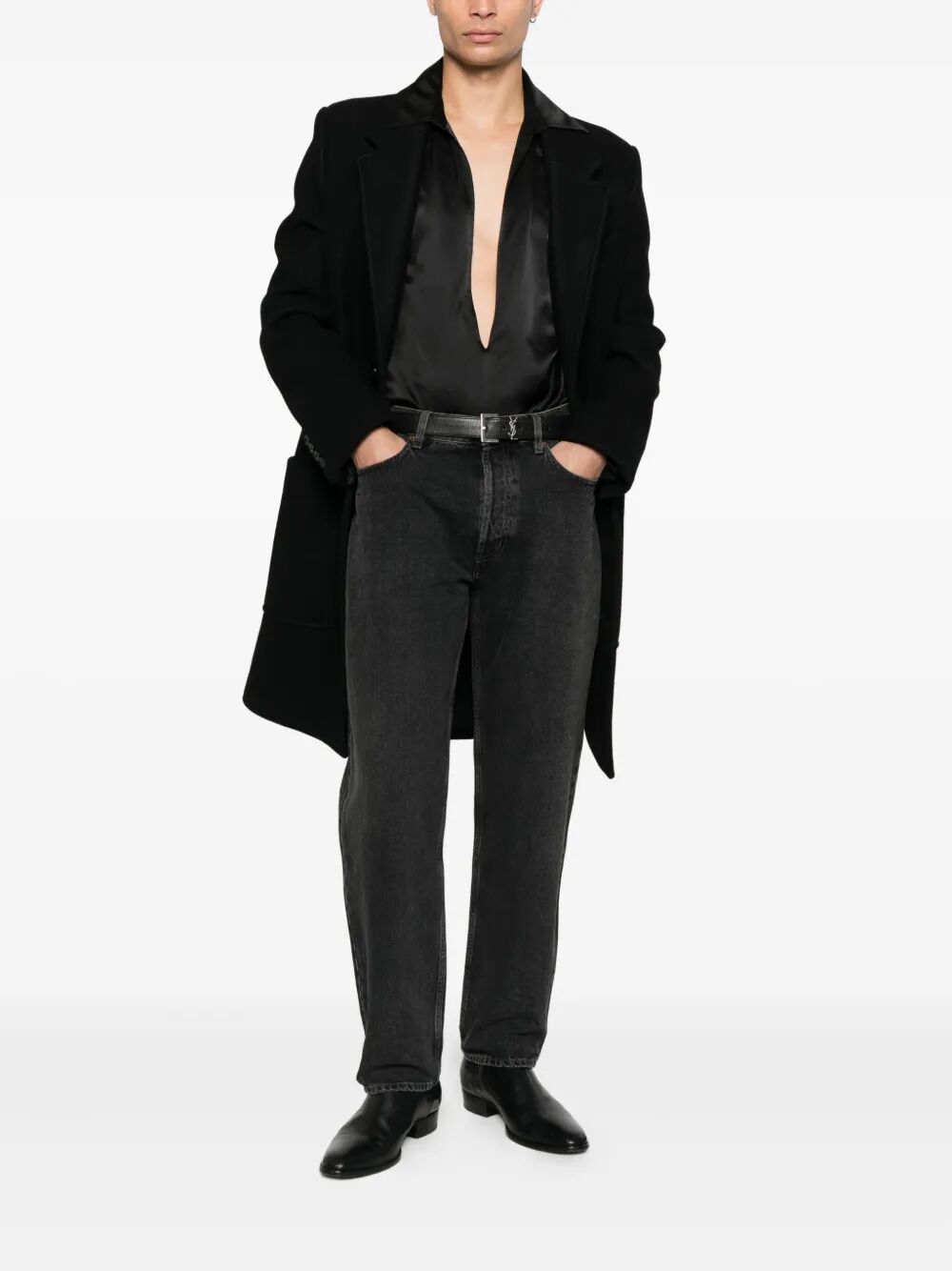 SAINT LAURENT Saint Laurent Men Mick Long Jeans In Westwood Denim