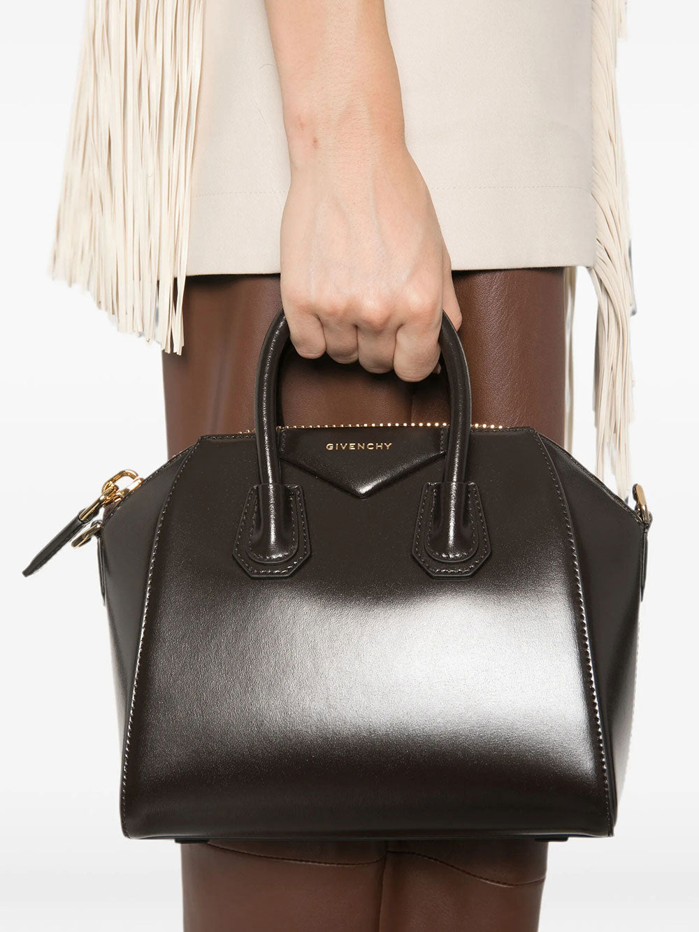Givenchy Women Antigona Mini Box Leather Bag