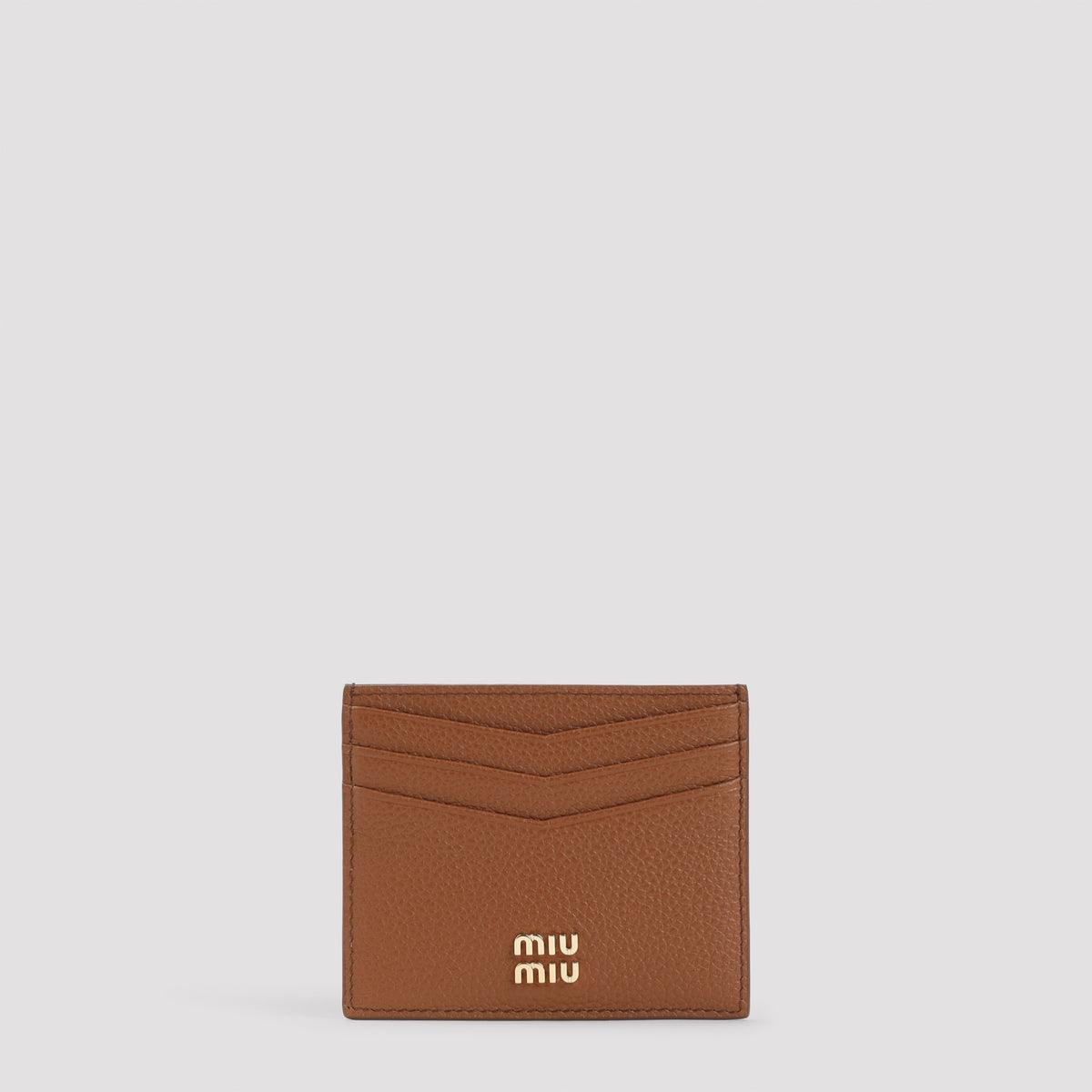 Miu Miu Calf Leather Card Case Women