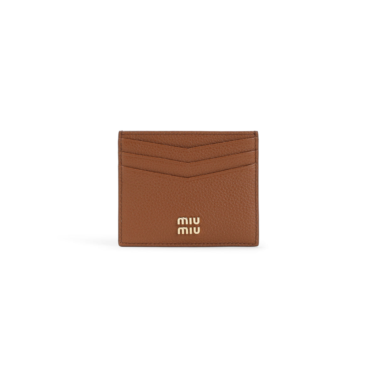 Miu Miu Calf Leather Card Case Women