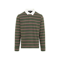 Etro L/S Striped Polo Men
