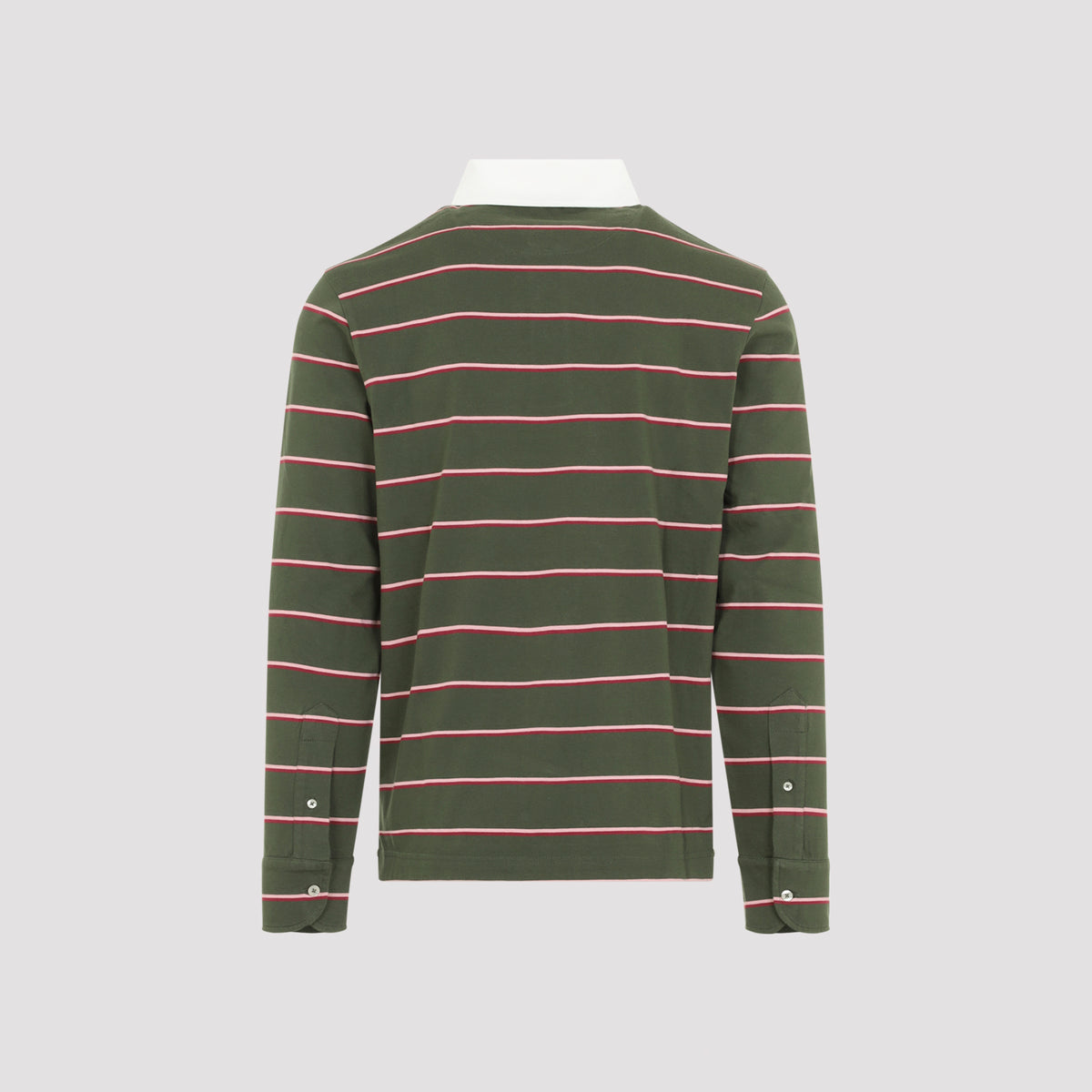 Etro L/S Striped Polo Men