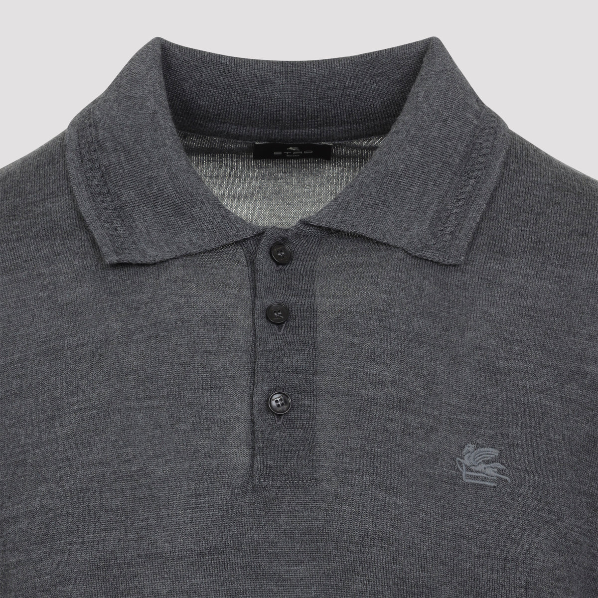 Etro Fuji Knitted Polo Men