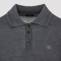 Etro Fuji Knitted Polo Men