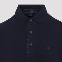 Roma Printed Detail Polo Men
