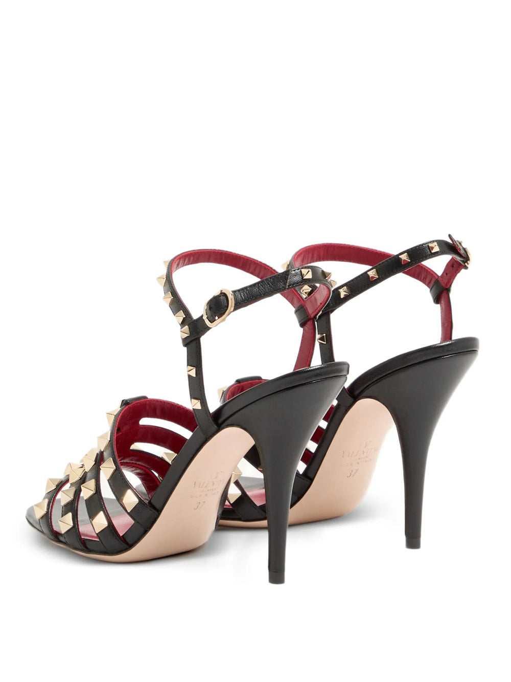 VALENTINO GARAVANI Sandalo Rockstud In Capretto 100Mm Women