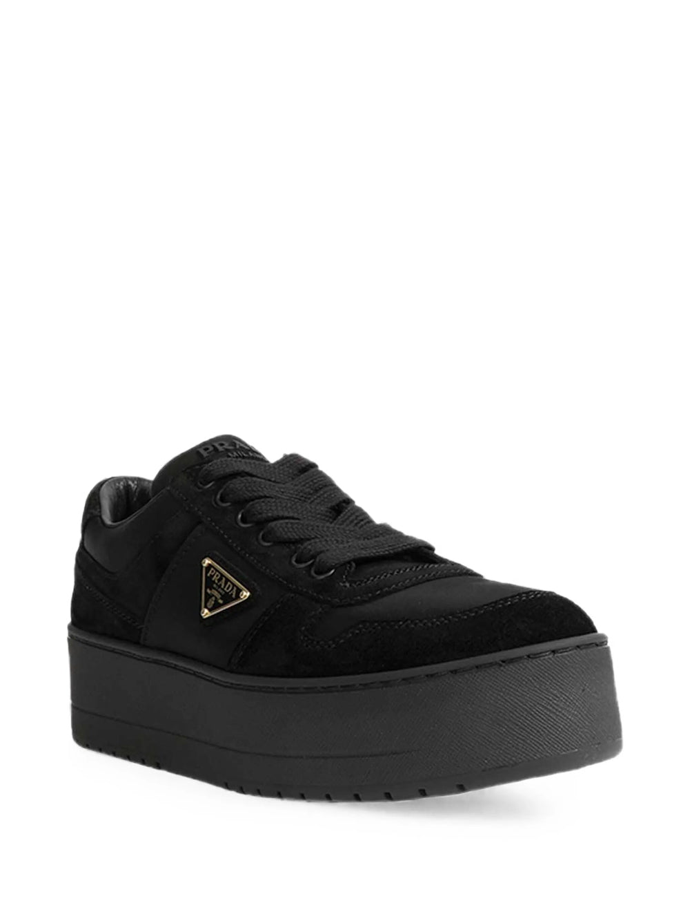 PRADA Prada Women Sneakers Downtown Bold In Re-Nylon E Pelle Scamosciata