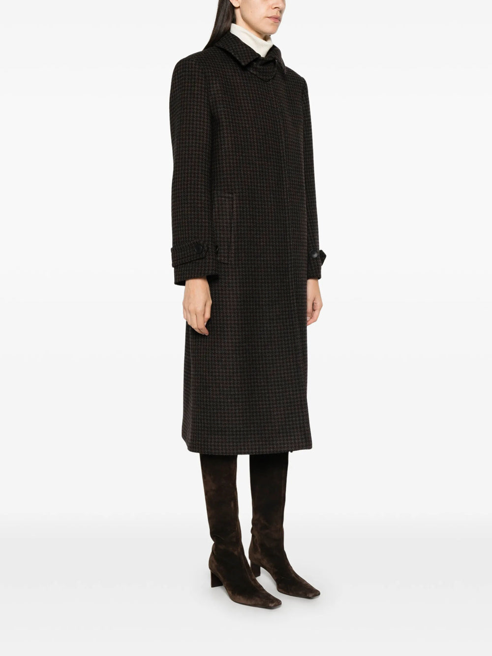 Tagliatore Women Cappotto Bethany In Lana Motivo Pied-De-Poule