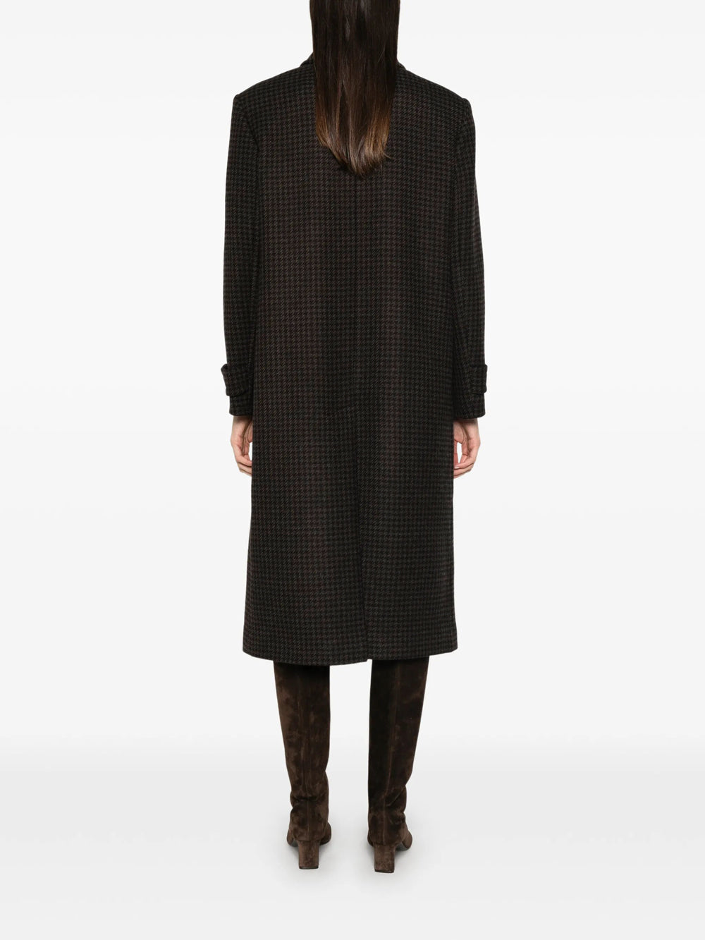 Tagliatore Women Cappotto Bethany In Lana Motivo Pied-De-Poule