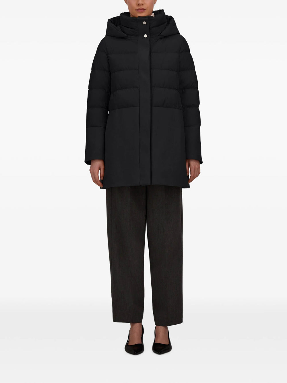 Herno Women Piumino A-Shape Con Pannelli