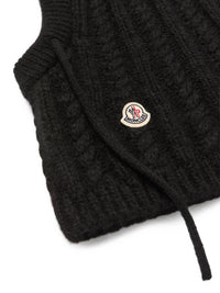 Moncler Women Passamontagna In Misto Alpaca A Treccia