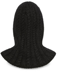 MONCLER Passamontagna In Misto Alpaca A Treccia Women