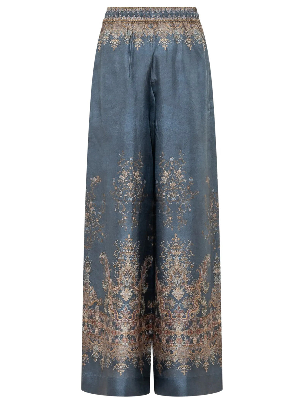 ZIMMERMANN Pantaloni Valiant In Seta Paisley Women