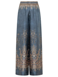 ZIMMERMANN Pantaloni Valiant In Seta Paisley Women