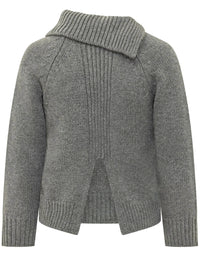 VICTORIA BECKHAM Maglione  In Lana Con Collo Asimmetrico Women