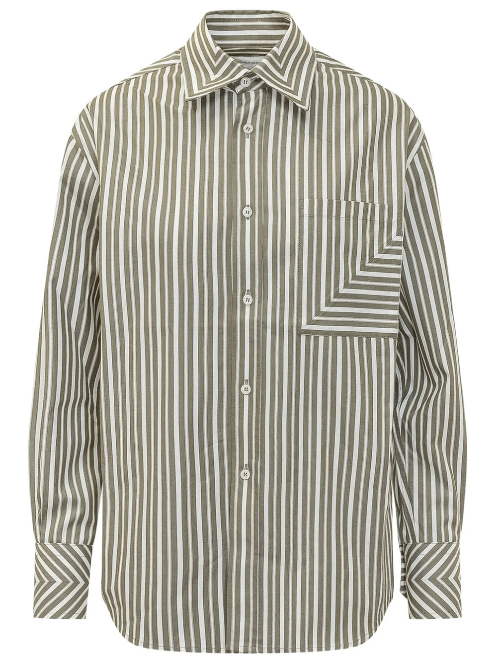 VICTORIA BECKHAM Camicia A Righe Con Taschino Women