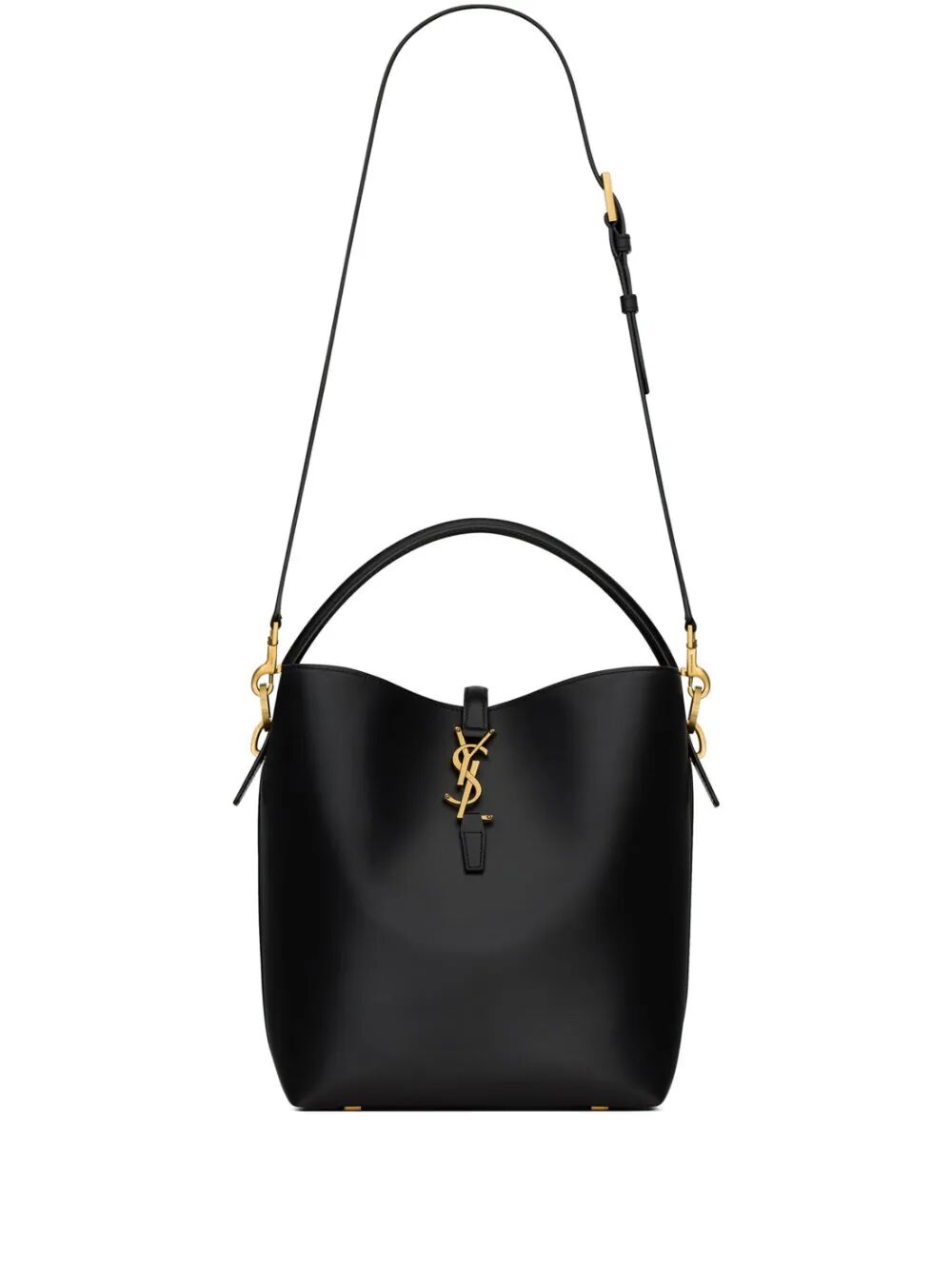 SAINT LAURENT PARIS Le 37 In Shiny Leather Women