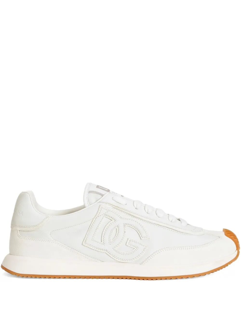 DOLCE & GABBANA Dg Cushion Leather Sneakers Women