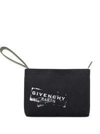 GIVENCHY Givenchy Men Logo-Print Compact Pouch