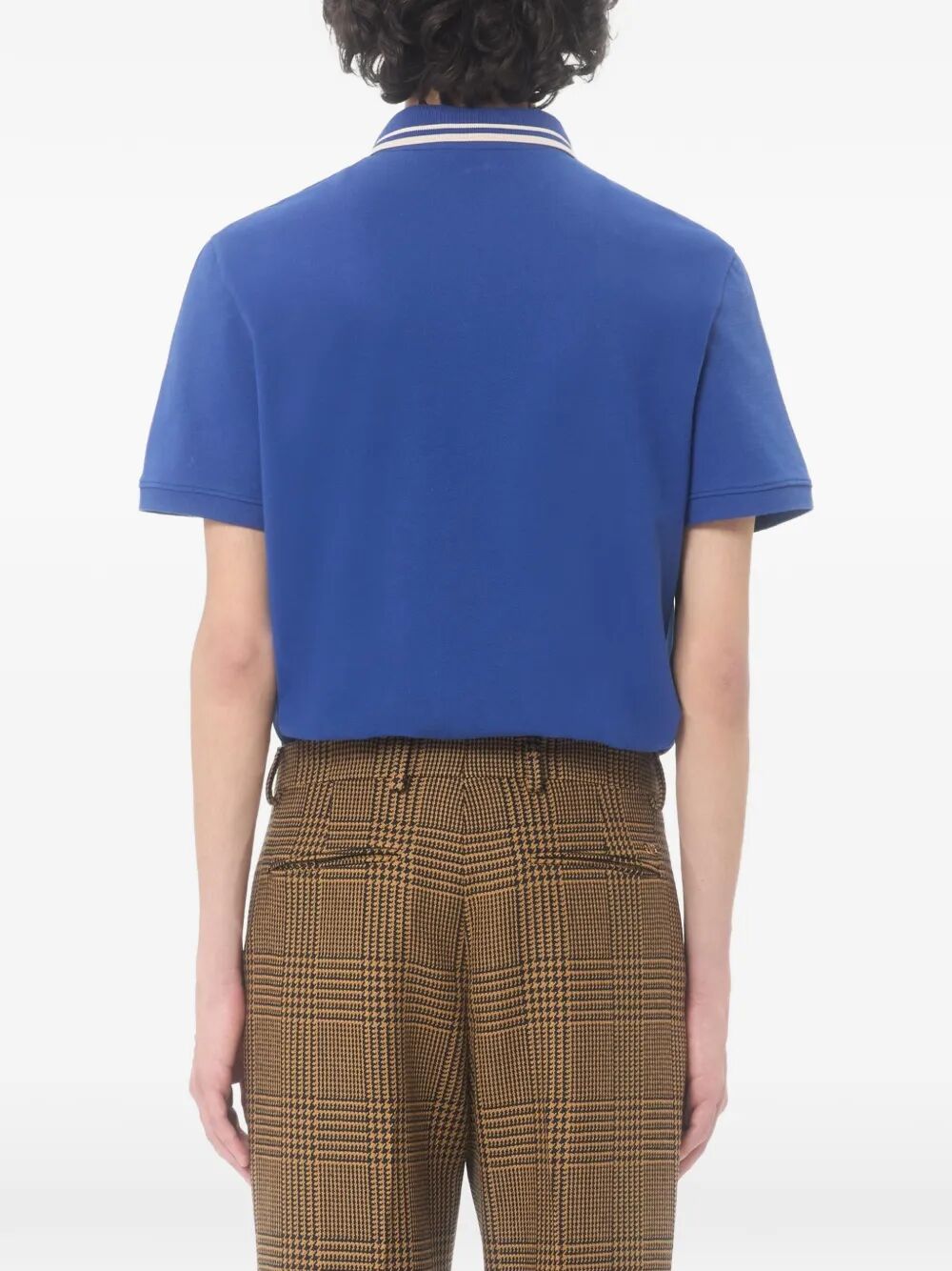 VALENTINO GARAVANI Valentino Garavani Men Cotton Piqué Polo Shirt With Vlogo Patch
