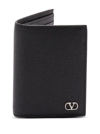 VALENTINO GARAVANI Valentino Garavani Vlogo Signature Cardholder In Grainy Calfskin Women
