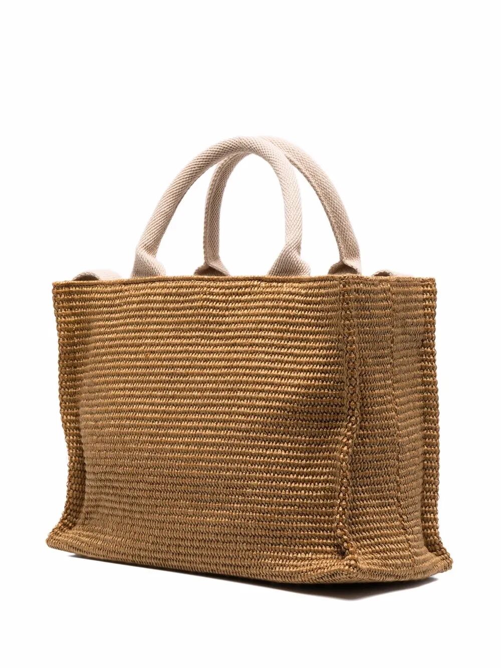 MARNI Marni Women Raffia-Effect Small Tote Bag