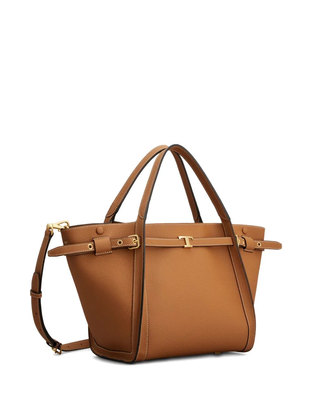 TOD`S T Signature Small Shopping Bag In Leather Women