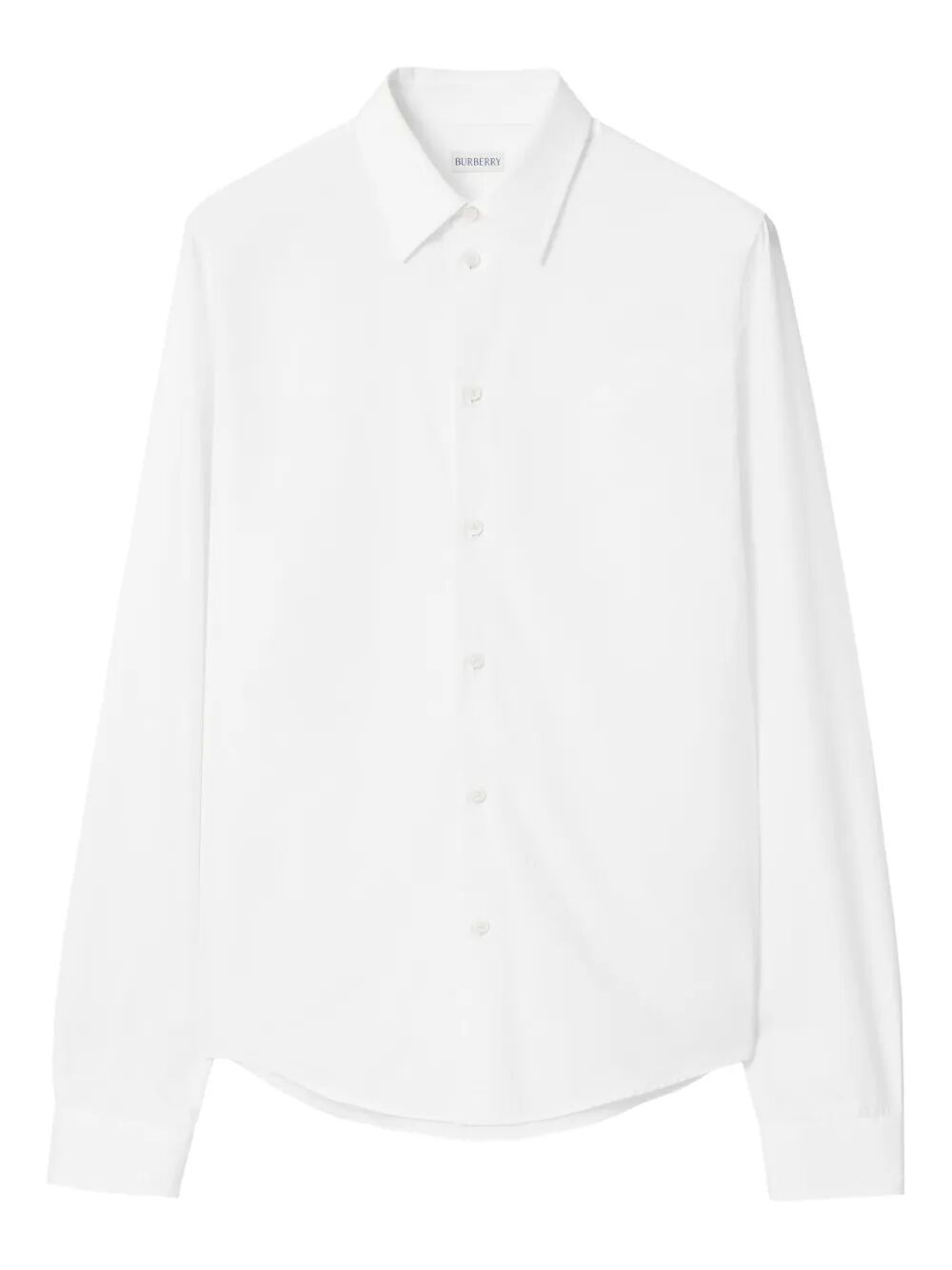 BURBERRY LONDON ENGLAND Regular Fit Cotton Poplin Shirt Women