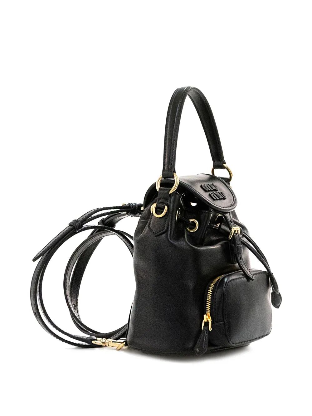 Miu Miu Women Leather Mini Backpack