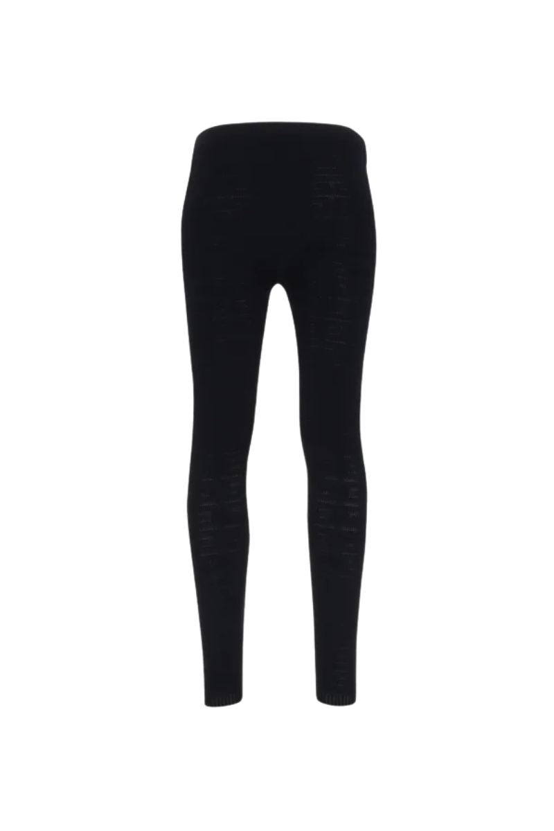 Givenchy Lace Monogram Stretch Legging_Black